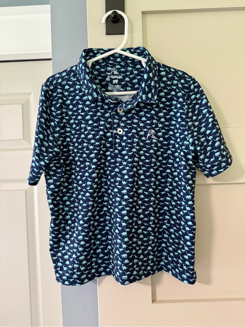 Rhoback “Lil Rex” Toddler Short Sleeve Performance Polo